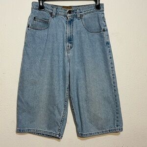 Levi’s Extremely Big Jean Vintage Shorts Black Label No Size Tag High Rise